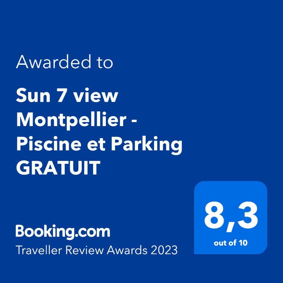 Appartamento Sun7 View Montpellier, Piscine, Parking Gratuit Grabels Esterno foto